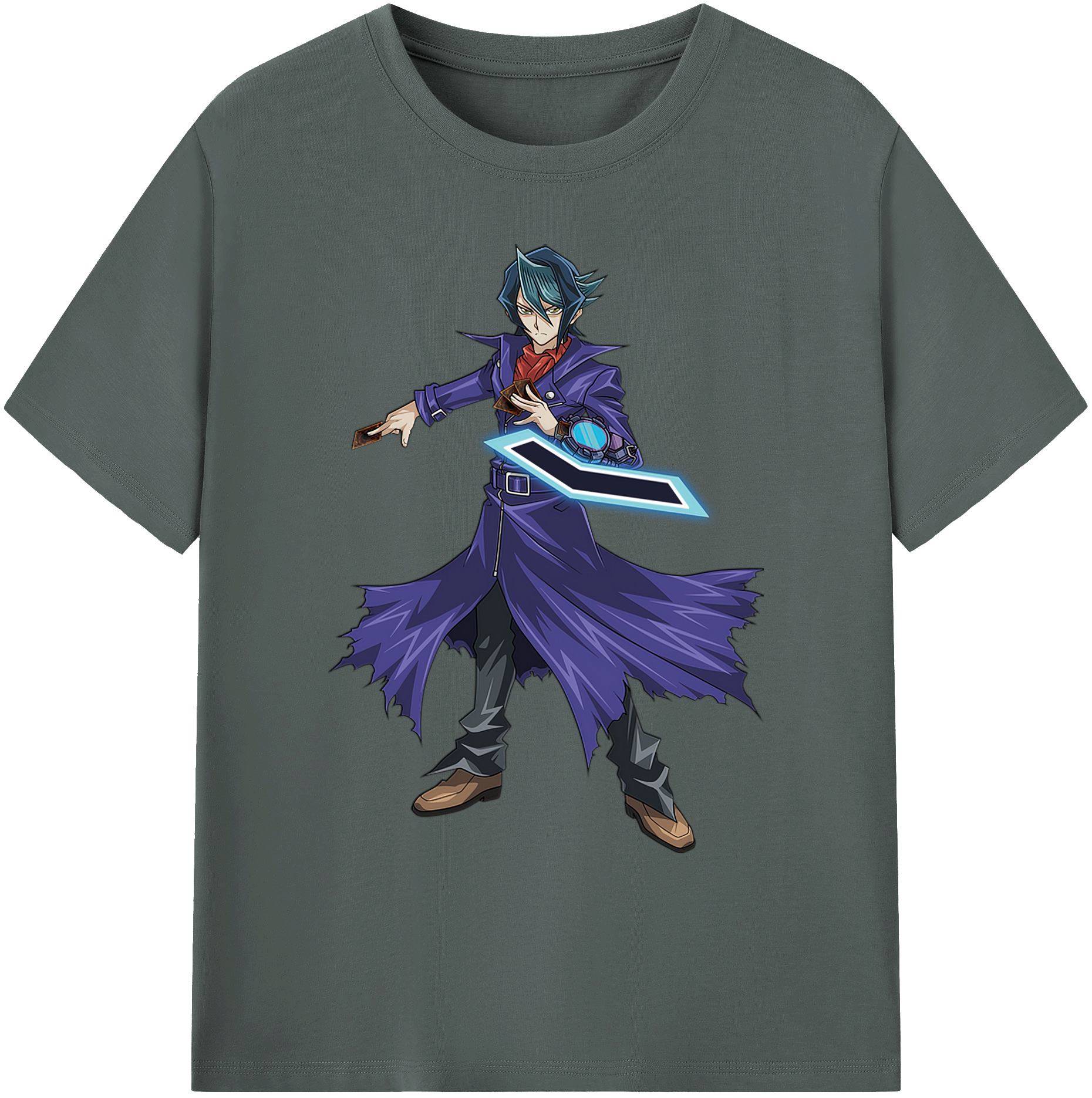 （画像用） 遊☆戯☆王 Yu-Gi-Oh! 綿100％ メンズ半袖Tシャツ｜肌触りやわらか＆通気性